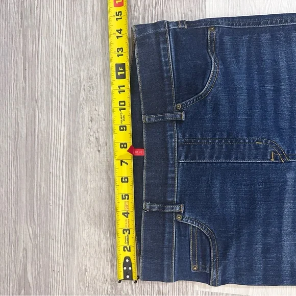 SPANX Dark Blue Flare Jeans - Picture 5 of 5